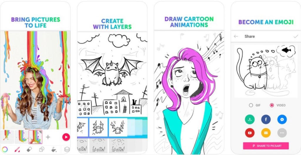 اپلیکیشن Picsart Animator
